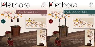 Plethora - Fall Decor Sets